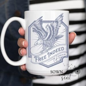 Free Indeed Mug